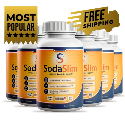 SodaSlim 6 bottle package, 180-day supply, best value